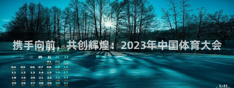 米兰体育app：携手向前，共创辉煌：2023年中国体育大会