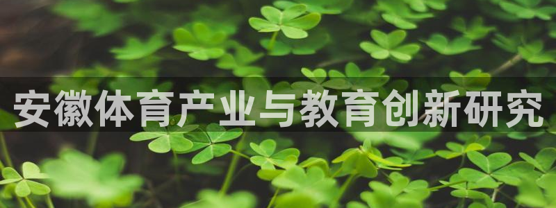 米兰体育最新版下载：安徽体育产业与教育创新研究